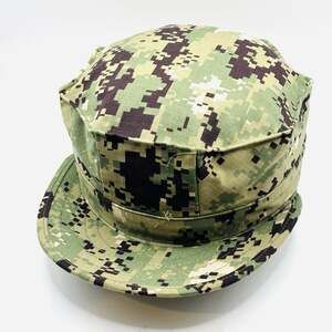 US Navy NWU Type III 8 Point Utility Cap Digital Camo Cover Sz 7 Sekri AOR2